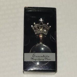 Swinton Avenue Trading Crown Hand Held Executive Magnifying Glass
